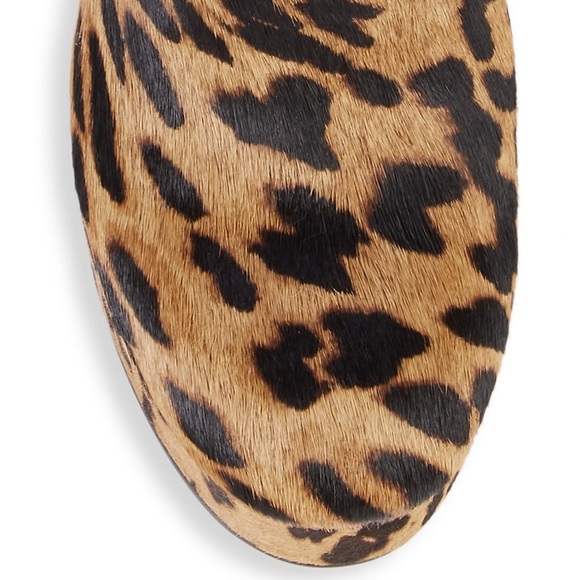 Sam Edelman Leopard-Print Calf Hair Chelsea Boots - Picture 4 of 5